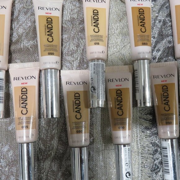 BOGO LOT OF 10 REVLON ANTIOXIDANT PHOTO READY CANDID CONCEALER NWT FOUNDATION - Picture 1 of 5